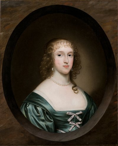 Portrait of Lady Bowyer by Cornelius I Johnson